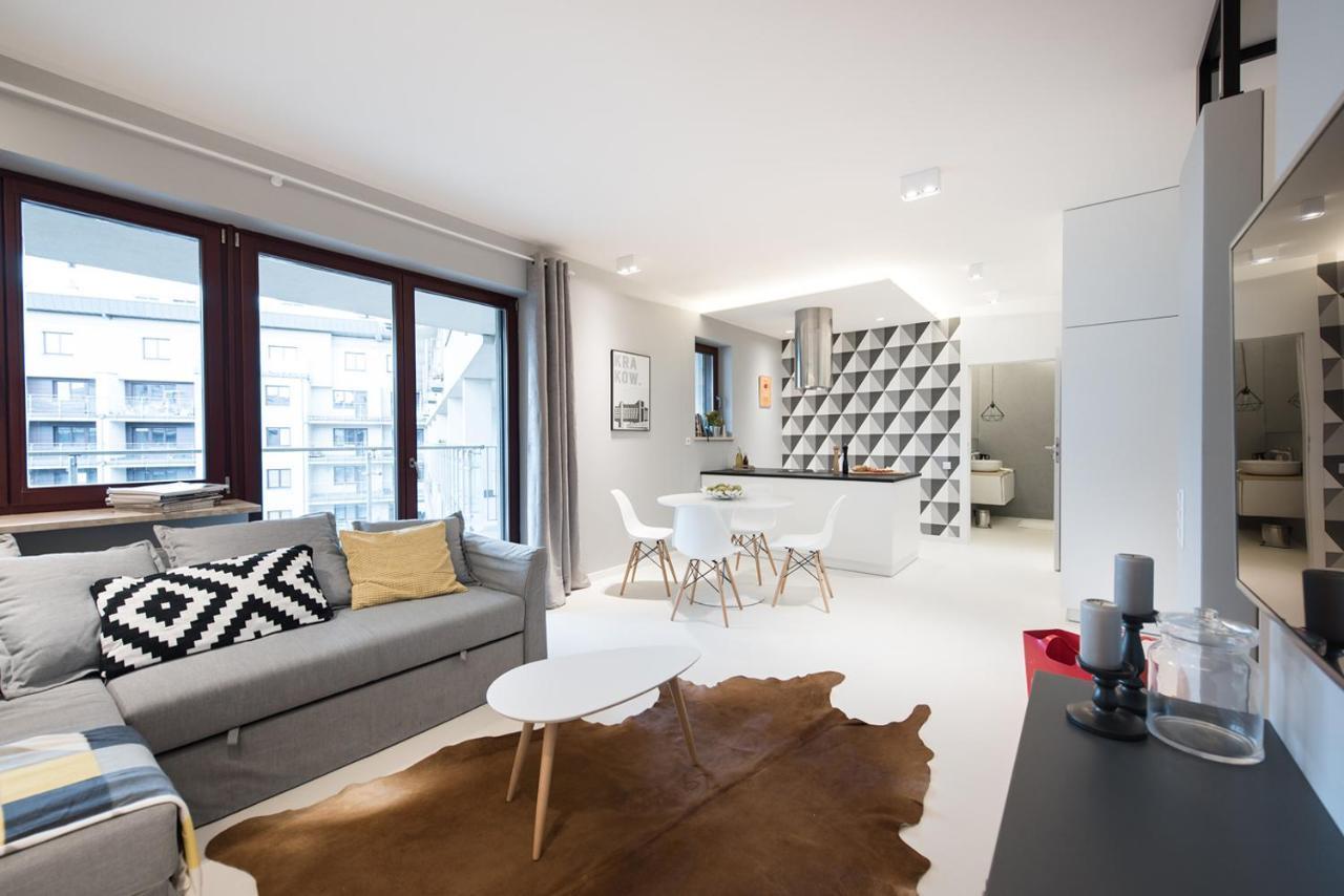 Premium Apartment For Old Town & Jewish Quarter - Balcony Plus Pool Onsite Cracóvia Exterior foto
